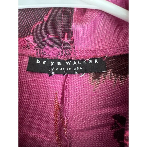 Bryn Walker Floral Marcella Jacket Coat Size Medium ? Pink Black Oversize - Picture 4 of 7